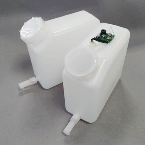 Corrosion Resistant LETOP 2L White Solvent Ink Tank Cartridge With Alarm For Large Inkjet Printing Machine 1PCS