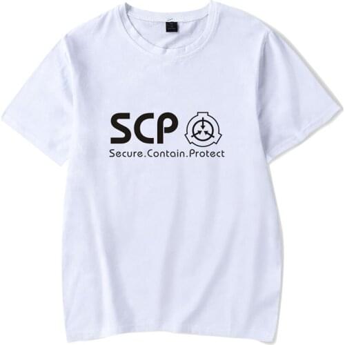 Nwe Summer Casual T Shirt Scp Foundation T-Shirt MenS WomenS Short-Sleeved Print O-Neck Fashion T-Shirt Tops