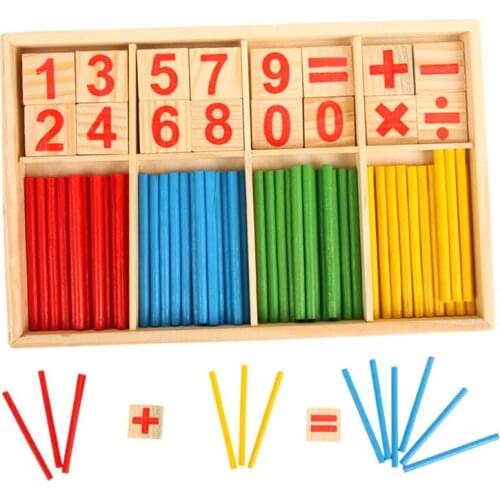 Maikun Montessori Mathematical Intelligence Stick Preschool Educational Toys