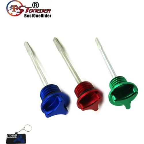 STONEDER Dip Stick Engine Oil Dipstick For 50cc 90cc 110cc 125cc 140cc 150cc 160cc Pit Dirt Bike Motorcycle