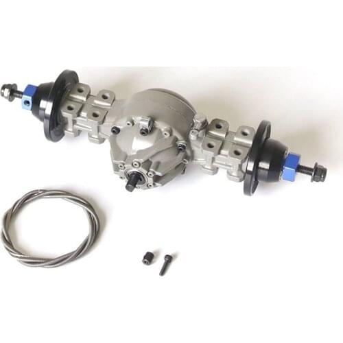 Metal Differential Rear Axle for 1/14 Tamiya RC Truck Trailer Tipper Scania MAN Benz Actros Volvo Car Diy Parts