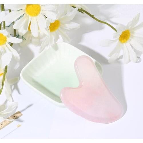 Jade Stone Gua Sha Scraping Board Body Care Massage Tool Spa Acupuncture Scraper Back Face Leg Scraping Board Antistress Body MJ