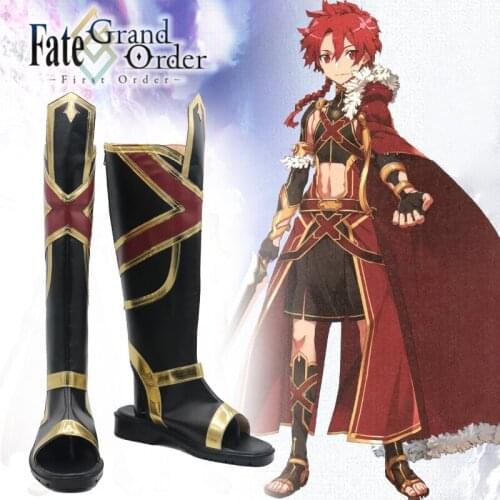 FGO Fate Grand Order Cosplay Shoes Alexander Anime Boots
