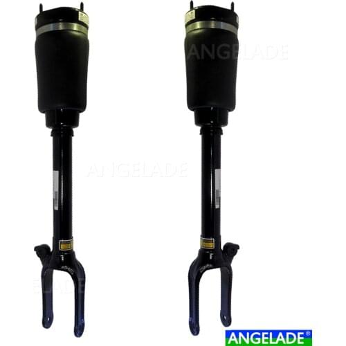 Pair 2 Front MercedeBenz W164 GL X164 GL-Class Air Suspension Shock Air Shocks Air Strut 1643206113 1643204413 164320451