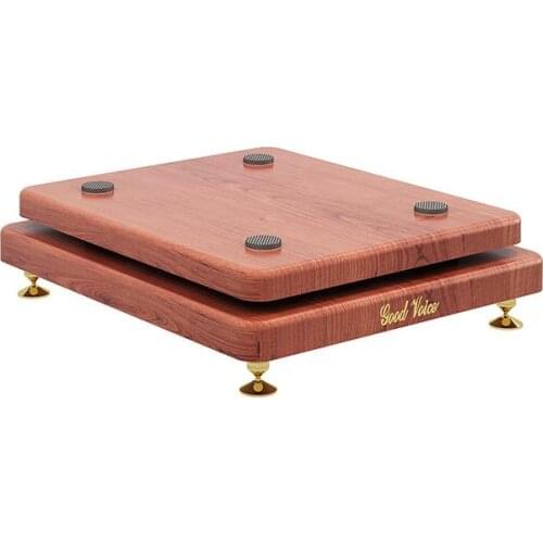 Speaker stand Sound Box Tray Base Shock Absorption Plate Subwoofer stan Bracket Clapboard Host Shock Absorption Plate Customized