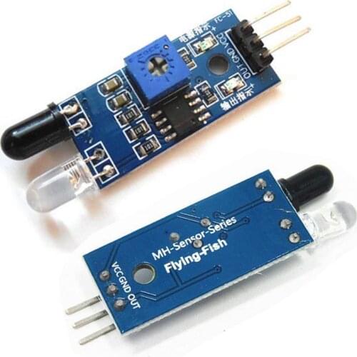 Portable IR Infrared Obstacle Avoidance Sensor Module For Arduino Smart Car Robot 3 Wire Reflective Photoelectric New