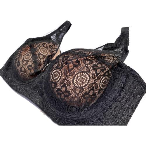 CD drag see through bra Crossdresser bra transgender Drag Queen bra for CD not include silicone Breast8018