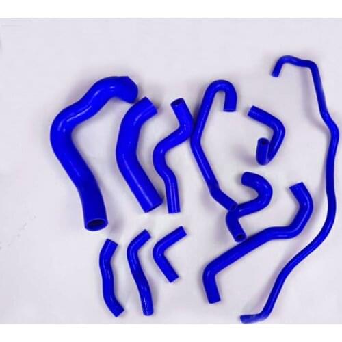 Blue Silicone Coolant hose for BMW E39 E38 540i 740i M62TU 4.4L V8 1999-2003