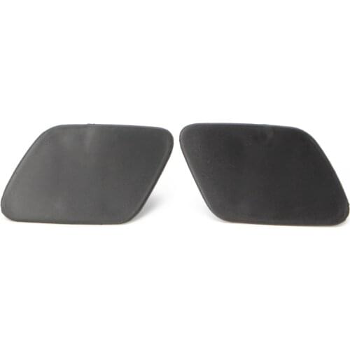 1Pair Car Front Left Right Headlight Washer Jet Spray Nozzle Cap Cover For BMW X5 E70 Styling