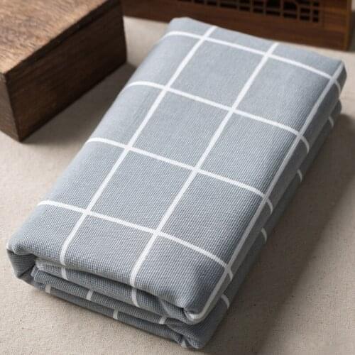 50*150cm Needlework The Cloth Fabric Tissues Knitted For Sewing Cachefabrics Per Meterflowers Square Telas Linen Fabric D30