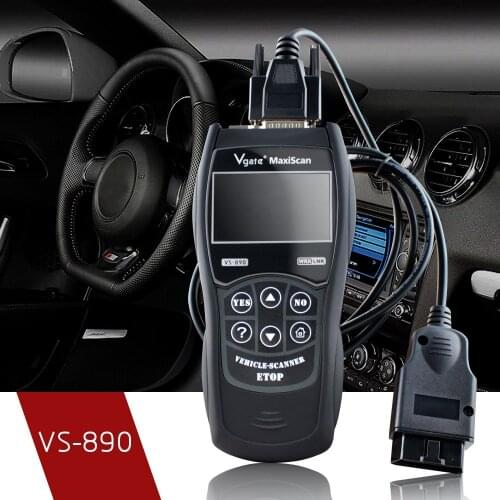 OBD2 Code Reader Vgate VS890 Engine Analyzer Scann Tool EOBD OBD II Auto Scanner Car Diagnostic Tool CAN-BUS Car Fault Scanner