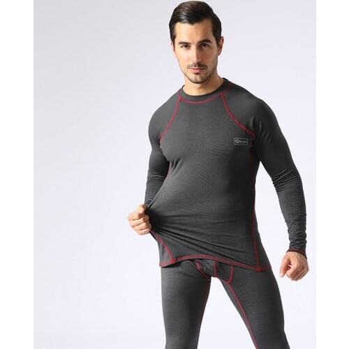 Seamless Tight Tactical Thermal Underwear Men Outdoor Sports Functio Breathable Training Cycling Thermo Underwear Long Johns