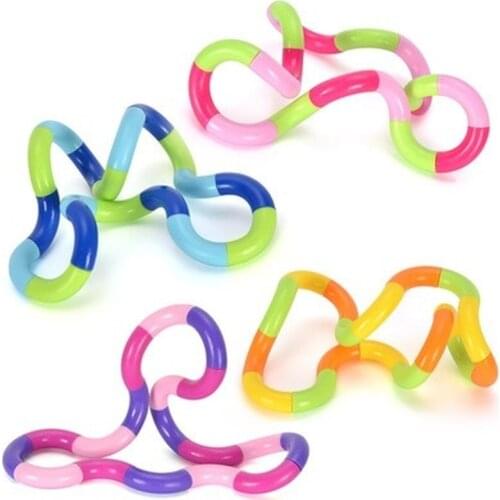 NEW Fidget Anti Stress Toy Twist Adult Decompression Toy Child Deformation Rope Perfect for stress kids to play toys random send