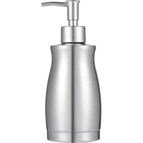 Stainless Steel Soap Dispenser Countertop Rust And Leak Proof Liquid Hand Soap Pump, For Kitchen Sink, Countertops