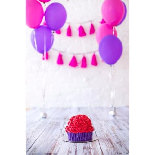 LIFE MAGIC BOX Soft Fabric Balloons Comunion Decoracion Backgrounds Licorne Anniversaire Backdrops Personalizar Foto Tablecloth