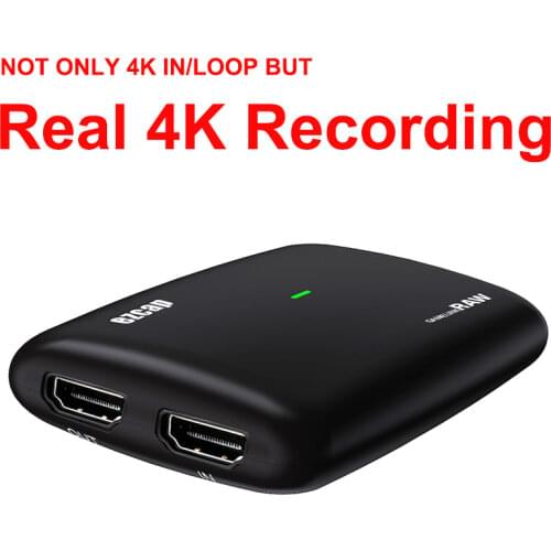 Ezcap301 Full HD 1080P 60fps TV Loop Out Mic In Audio Video Capture Card HDMI To USB 3.0 Live Streaming Plate Videocapture Box