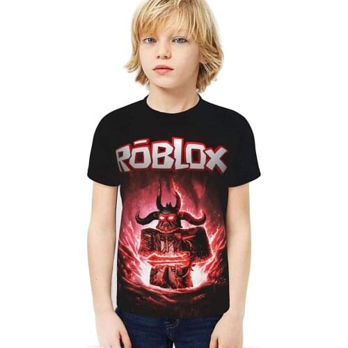 2021 New Fashion Miollibarn Boys and Girls T-Shirts 3D Printed Game Short Sleeved Childrens Cool Tee and Tops