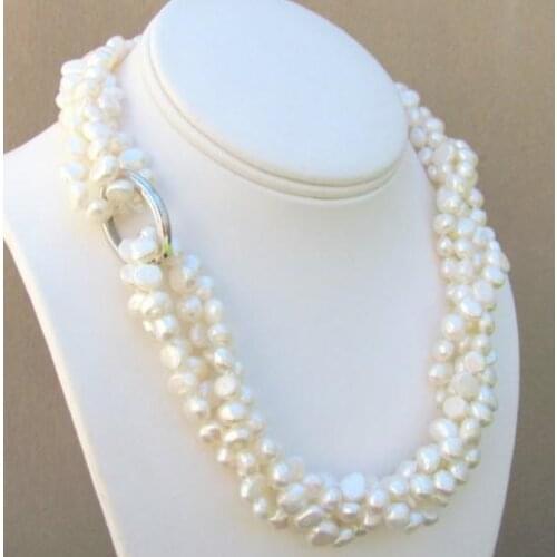 New Classic Favorite Pearl Necklace 80inches Long White Pearl Handmade Wedding Bridesmaids Love Gift Fiine Jewelry For Women