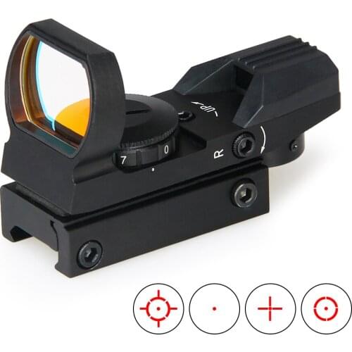 PPT hunting optics 1X22 Reflex 4 reticles red dot sight tactical airsoft scopes air gun accessories HK2-0091A