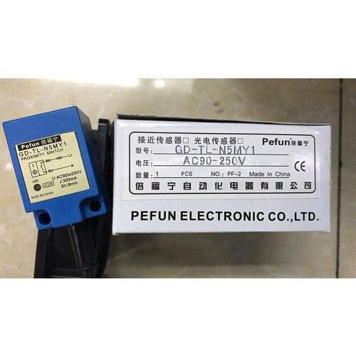 Genuine induction switch proximity switch GD-TL-N5MY1, AC normally open pefun