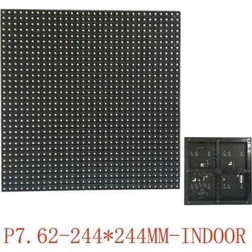 Business establishments P7.62 indoor led display muodule LED Video Wall