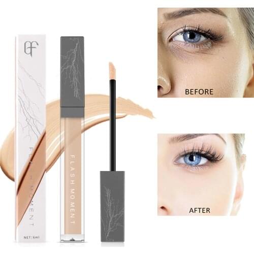 Pudaier 6ml Brighten Pores Makeup Face Concealer Cover Dark Circle Spot Base Foundation Moisturizer Lip Eye Concealer Cosmetic