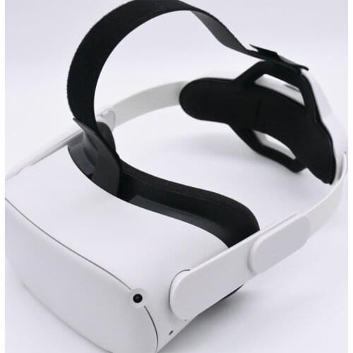 Adjustable Head Strap for Oculus Quest 2 Halo Strap Improve Plate Design Balance Weight Reduce Pressure Suitable for Summer