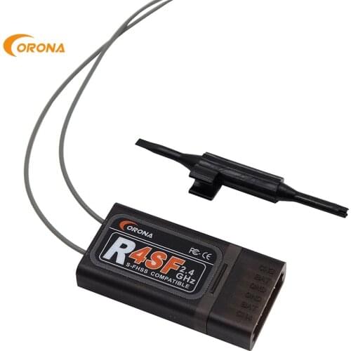 Corona 2.4G R4SF S-FHSS/FHSS receiver compatible FUTABA S-FHSS T6 14SG