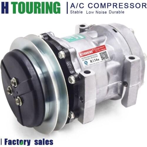 SD7H13 AUTO AC Aircon Compressor For Car Komatsu for Kobelco 423-S62-4330 423S624330 1101367 509-3991 CM104104 PTAC57360 24V 1PK