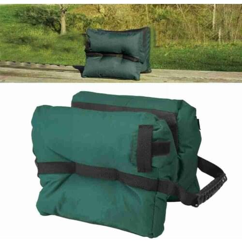 Outdoor Shooting Support Sandbag Shooting Sight Sandbag Pockets Rest Shooting Rear And Sniper Front Bag Support Gun Bag T4F1