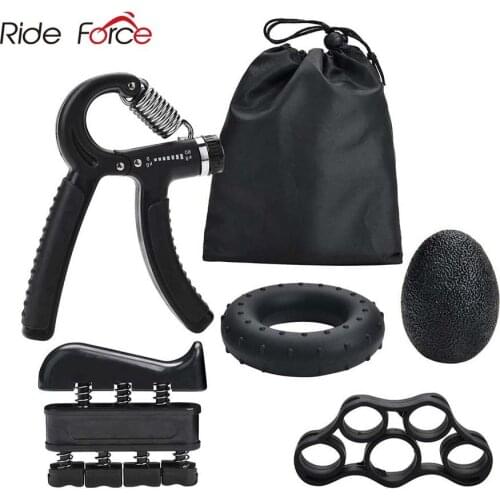 5PC/Set Gym Fitness Adjustable Hand Grip Set Finger Forearm Strength Muscle Recovery Heavy Hand Gripper Exerciser Trainer