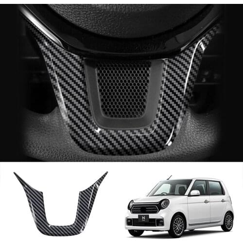 Car Steering Wheel V-Shaped Decorative Frame Steering Wheel Trim Cover for Honda N-ONE 2020