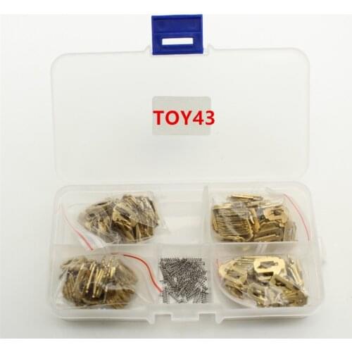 XIEAILI 200Pcs/Lot TOY43 Car Lock Repair Accessories Lock Reed Lock Plate For Toyota Camry/Corolla M096