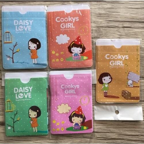 1PCS/LOT New cute animal dolls series card bag card case coin pocket pouch fashion design card bag
