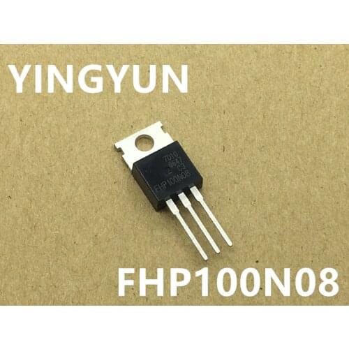 10PCS/lot 100N08 FHP100N08 TO-220 100A 80V New original