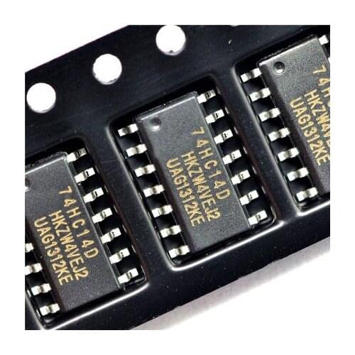 10PCS/LOT 74HC14D 74HC14 Logic Chip Non-Gate CMOS Schmitt Trigger 125NS SOP-14