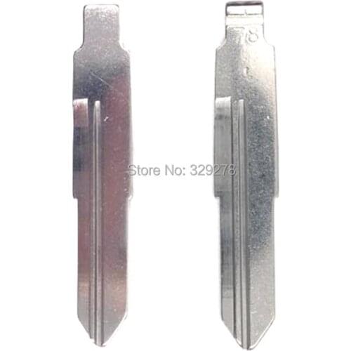 10pcs/lot Metal Blank Uncut Flip KD Remote Key Blade Type #78 for Chery Fengyun2 Original NO. 78 Blade
