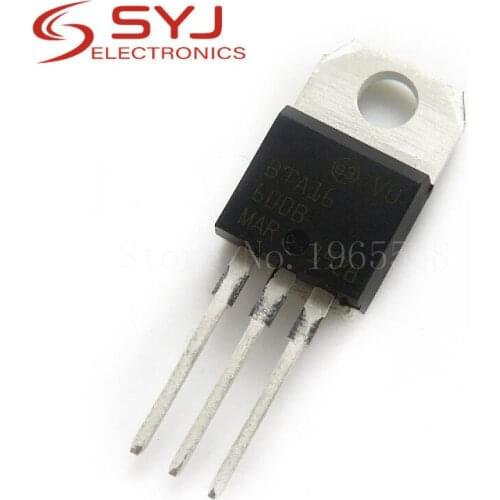5pcs/lot BTA16-600B BTA16-600 BTA16 TO-220 16A 600V new original In Stock