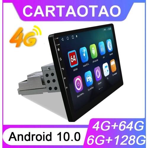 1DIN Android 10.0 car radio GPS navigation WiFi CarPlay multimedia player, For Toyota Volkswagen Hyundai Kia Honda Suzuki LADA