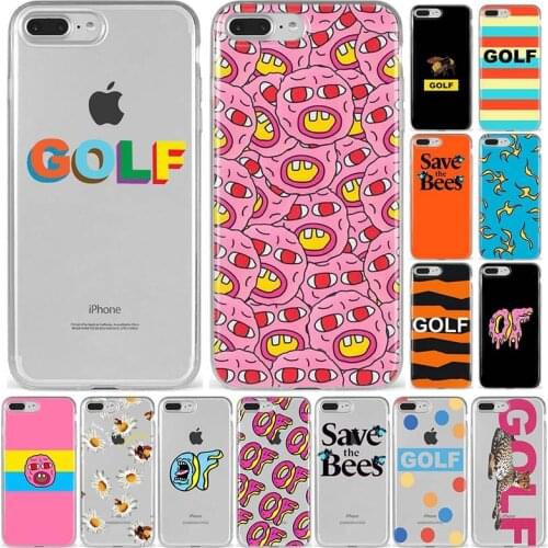 Golf Wang Tyler Creator Odd Future Santa Cruz Soft Silicone TPU phone Case For iPhone 12 6 6s7 8 Plus X XS XR XS 11 MAX Anime