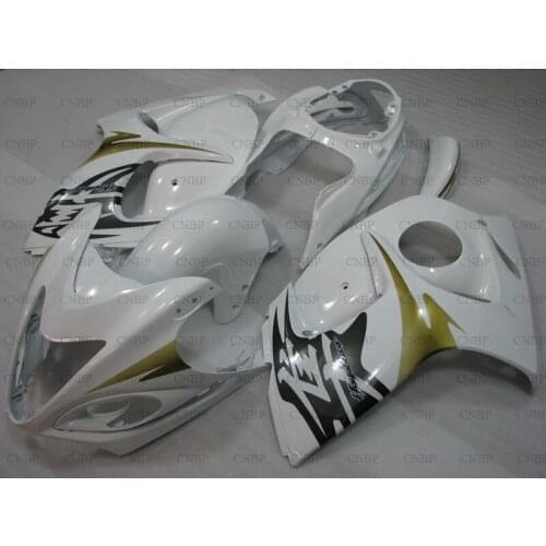 Gsx 1300R 2008 - 2014 Fairing Kits for Suzuki GSXR1300 2009 Fairing Kits Gsx 1300R 2013 Bronze Gold White Fairing Kits