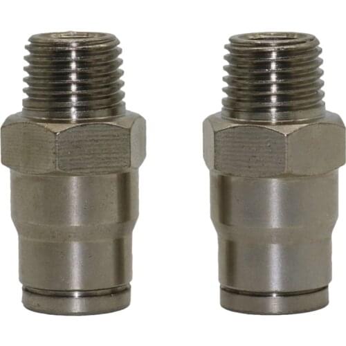 High pressure 1/4" male thread to 3/8" slip lock Connectors Greenhouse mist system Agriculture Watering Hose connector 20 Pcs