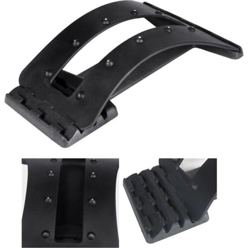 Back Massager Stretcher Fitness Equipment Lumbar Support Relaxation Spine Pain Relief Magic Stretch Massage Tools