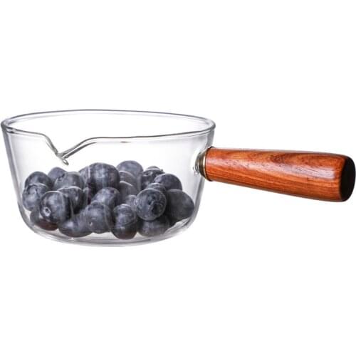 Multi functional Taste Coffee with Handle Milk Pan Household Small Soup Pot Glass Sauce Vinegar Plate Oil Bottle Kitchen Tools