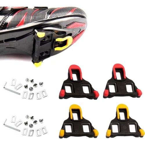 Mounchain Road Bike A set of Self-locking Bicycle Pedal Cleat Pedales Mountain Bike Pedals Cleats for Shimano SH-11 SPD-SL Shoe8
