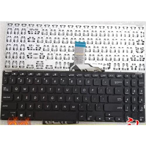 New Laptop US Keyboard for Asus Vivobook X512 X512D X512DA X512F X512FA X512U X512UA X512UB US Black Keyboard