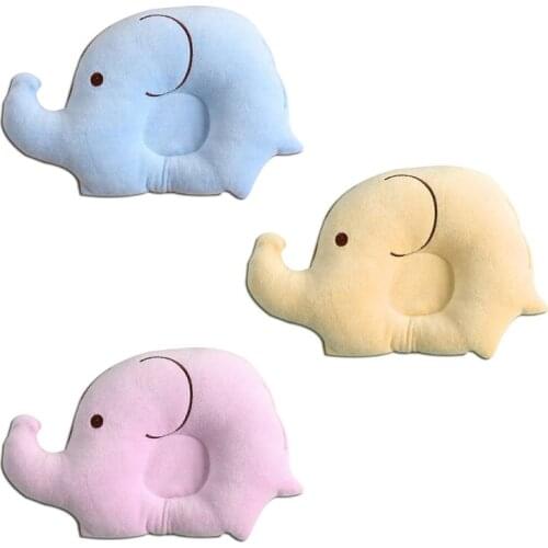 Newborn Baby Infant Pillow Soft Cute Positioner Kid Prevent Flat Head Anti Roll NEW