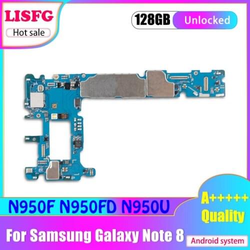For Samsung Galaxy Note 8 N950F N950FD N950U Motherboard,Original For Galaxy Note 8 N950F N950FD N950U Logic Board Android