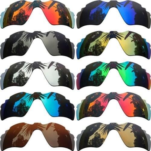 Polarized Mirrored Coating Replacement Lenses for-Oakley Radar Path Vented Frame Multi-Colors