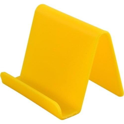 Portable Lazy Mobile Phone Stand Business Card Holder Adjustable Angle Plastic Non-slip Phone Holder